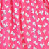 Girls Pink Kitty Cat Print Shoulder Tie Cotton Dress, Sizes 2-14